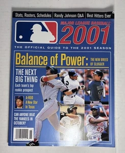 2001 Major League Baseball Official Guide Preview Magazine / First Issue / MLB - Bild 1 von 2