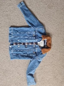 Boys Jeans Jacket H&M size 8-9 - Picture 1 of 6