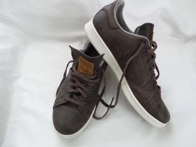 RARA Adidas STAN SMITH ART BB1178 marrone cioccolato taglia US 10 / UK 9,5 - Immagine 1 di 4