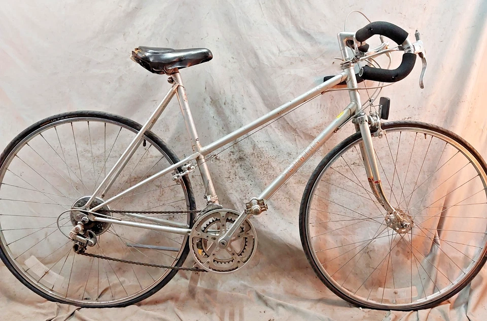 Bicicleta de carretera Panasonic Schwinn Le Tour Mixte 1979 56 cm acero con orejetas medianas ~ Foto 1 de 4