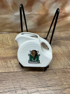 Fiesta Mini Disc Pitcher Marshall University We Are Marshall Fiestaware NEW - Picture 1 of 3