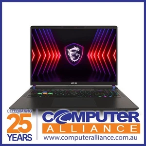 MSI Vector 16 HX A14VHG-687AU 16" RTX4080 Core i7 Laptop Win 11 Home - Picture 1 of 3