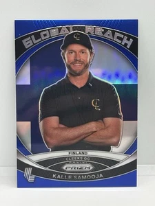 2024 Panini Prizm Liv Golf -Global Reach Kalle Samooja #6 Blue Prizm /99 - Picture 1 of 2