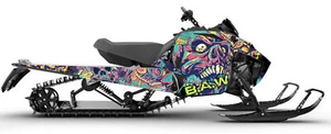 2021+ Arctic Cat Blast Wrap Graphics Kits SNOWMOBILE GRAPHIC WRAP DECALS Skior - Picture 1 of 1