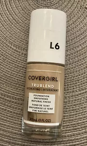 Covergirl Trublend Hydrating Liquid Foundation 30ml/1oz NEW L6 Buff Beige - Picture 1 of 2