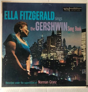 ELLA FITZGERALD SINGS THE GERSHWIN SONG BOOK 1959 Verve MONO COVER ONLY - Picture 1 of 2