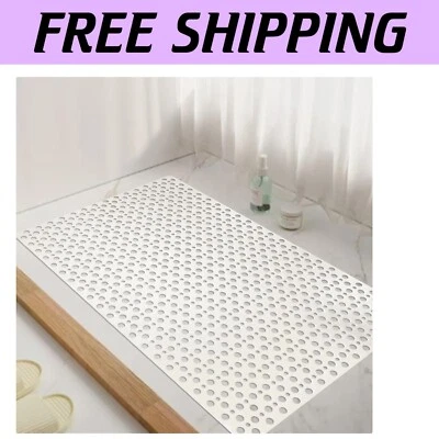Очень большой нескользящий коврик для душа для пожилых людей - безопасный, удобный и простой в чистке - Изображение 1 из 4