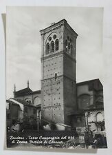 78019 Cartolina - Ferrara - Bondeno - torre campanaria - VG 1956