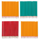 108 pièces demi-crayons crayons pré-affûtés crayons de couleur en vrac