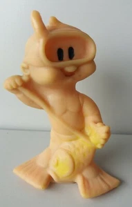 MUÑECA DE JUGUETE DE GOMA CHICCO DE COLECCIÓN, HECHA ITALIA, DÉCADA DE 1970 - Imagen 1 de 12