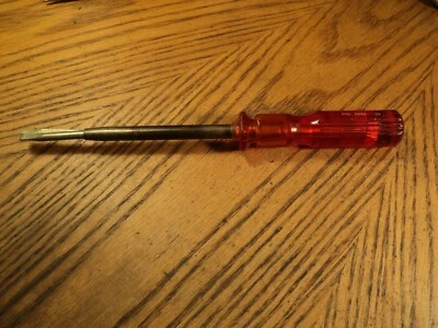 Vintage Quick Wedge Screw Driver Tool No. 2356 yc  - 9-15/16" Long    USA - Image 1 of 4