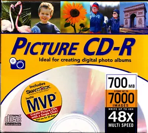 5er Pack Memorex Picture CD-R Discs 3202 4507 48X, 700 MB Leermedien - Bild 1 von 2