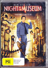 Night At The Museum - Ben Stiller Region 4 Pal Dvd Brand New And Sealed