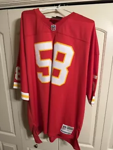 New NWT - Kansas City KC Chiefs Jersey - #58 Derrick Thomas 3XL - ERROR Jersey - Picture 1 of 8