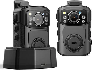 BOBLOV B4K5 4K Body Camera 256G Waterproof GPS Police Camera Audio Video Record - Picture 1 of 9