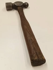 Vintage Vlchek 14oz Ball Peen Hammer Wood Handle 14.5 Ounce Total Weight Tool - Picture 1 of 11