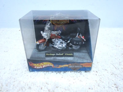 NEW HARLEY DAVIDSON HERTIAGE SHOFTAIL CLASSIC F661141 DIE CAST MOTORCYCLE #C-1 - Image 1 of 2