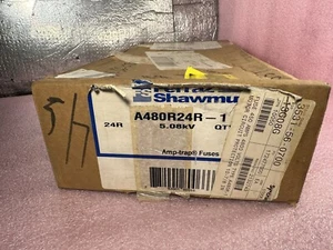 GOULD SHAWMUT A480R24R-1 AMP-TRAP LIMITADOR DE CORRIENTE 24R 2400/4800V-AC MEDIO VOLT - Imagen 1 de 5