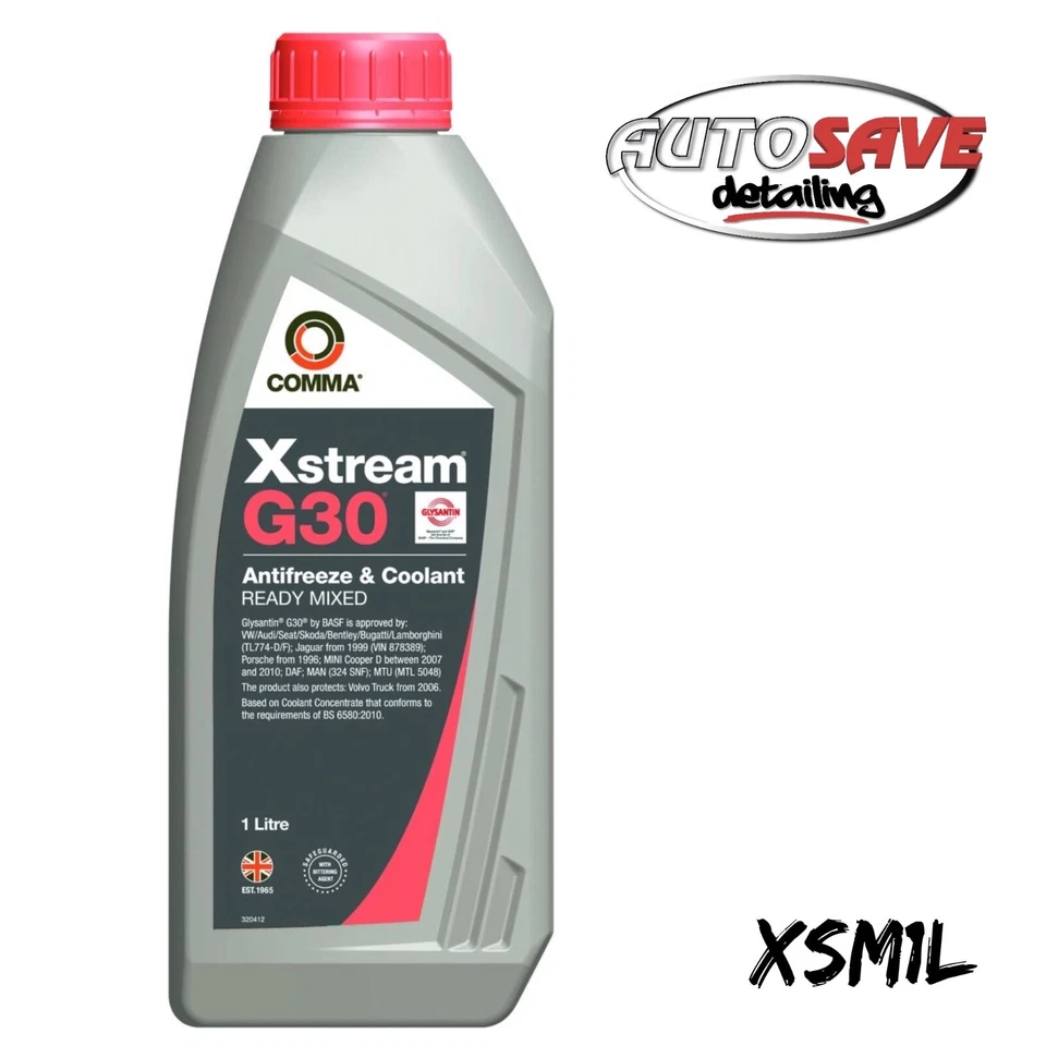 Comma - Xstream G30 Antifreeze & Coolant Ready Mixed XSM1L - 1L - Image 1 of 1
