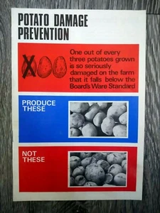 Potato Marketing Board Damage Prevention Guide Leaflet Booklet - Bild 1 von 1