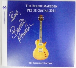 The Bernie Marsden PRS SE Guitar 2011 Whitesnake Signed Autographed CD! - Picture 1 of 13