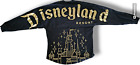 Disneyland Resort Sleeping Beauty’s Castle Spirit Jersey Size SMALL Black Gold