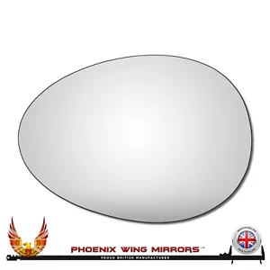 Left Hand Passenger Side Mini R56 Hatchback 2006-2014 Convex Wing Mirror Glass - Picture 1 of 3