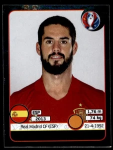 Panini Euro 2016 (Swiss Star Edition) Isco Spain No. 365 - Picture 1 of 2