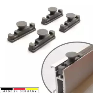 4 x replacement panel trolley suitable for Ikea Kvartal curtain rails spare part - Picture 1 of 12