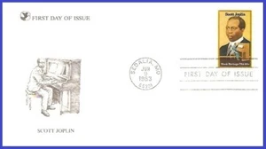 USA3 #2044 U/A READERS DIGEST FDC Scott Joplin Black Heritage - Bild 1 von 1