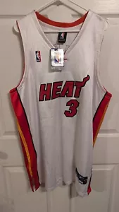 Dwyane Wade Reebok Miami Heat Swingman Jersey Authentic Size 52 Mens NWT - Picture 1 of 10