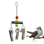 Stainless Steel Bell Bird Toy for Medium/Large Birds &