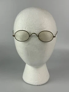 Antike Vintage gerahmte ovale Draht Hippie Oma Steampunk Brille - Bild 1 von 3