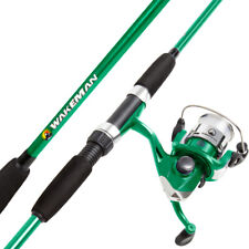 Wakeman Swarm Series Spinning Rod and Reel Combo - Green Metallic 20