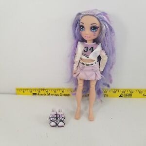 Rainbow High 10" Fashion Doll Violet Willow Cheerleader w/ Outfit