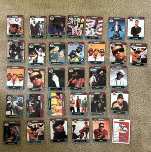 Lot Of 1991 Proset MusiCards Yo! MTV Raps Includes #53/56 MC Hammer - Picture 1 of 15