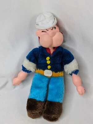 Muñeca de peluche Etone Popeye 9 pulgadas 1984 juguete de peluche Foto 1 de 4
