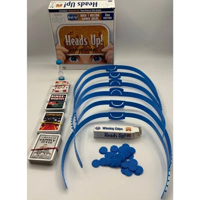 Heads Up! Party Game 3rd Edition As Seen on Ellen - Missing Instructions - Image 1 of 4