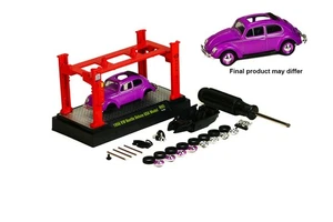 M2 MACHINES 1956 VW BEETLE DELUXE U.S.A. MODEL KIT 37000-05-15-03 - Picture 1 of 2