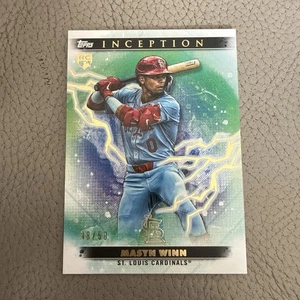 2024 Topps Inception Masyn Winn #33 Gold Electricity /50 - Bild 1 von 2