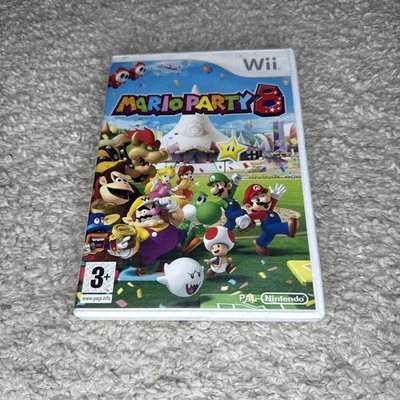 Mario Party 8 Pour Wii/Wii U - Complet With Manuel, Inserts - Image 1 of 4