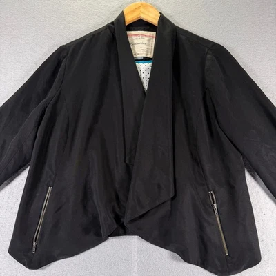 Cartonnier Anthropologie Chaqueta Cárdigan Negra Mujer Talla Mediana Lunares Foto 1 de 4