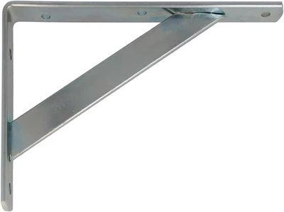 -Staffe per Mensole | Angolo per Ripiani | Supporto per Scaffale | Acciaio | Col - Immagine 1 di 4