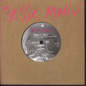 Jesse Malin Broken Radio 7" vinyl UK One Little Indian 2007 die cut artist - Picture 1 of 2