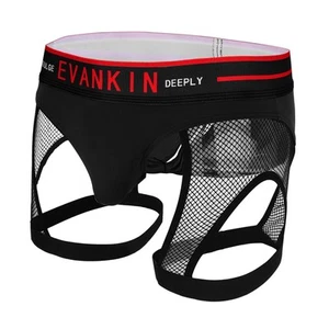 Slip Uomo Sexy Scavato Intimo Senza Culo Jockstrap Leggings Lingerie con... - Foto 1 di 6