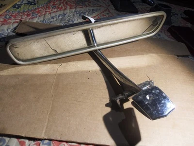 Espejo retrovisor interior GM 1965 1966 Chevy Buick Pontiac Cadillac OEM Foto 1 de 4