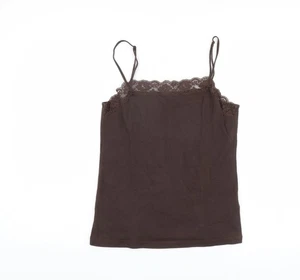 Red Herring Women's Brown Camisole Tank Top Size 16 - Picture 1 of 12