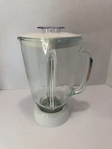Krups Blender Type 239 243 Vintage Glass Pitcher Replacement Cup Jar With Lid - Picture 1 of 6