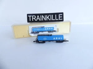 8627 MÄRKLIN MINI CLUB 1:220 SPUR Z / DREHGESTELLKESSELWAGEN ARAL - Bild 1 von 3
