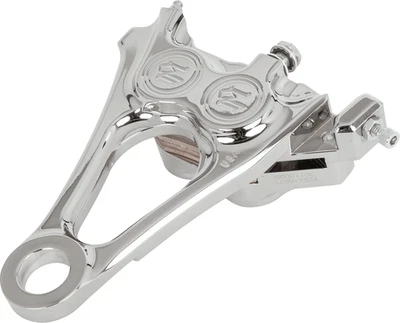PERFORMANCE MACHINE (PM) - 1256-0084-CH - Rear Caliper - Chrome - Softail Fat Bo - Image 1 of 4
